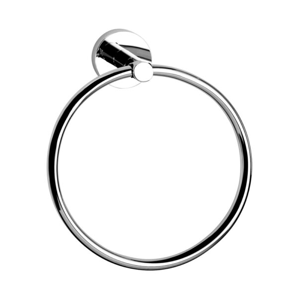 טבעת עגולה למגבת סדרת Mini כרום תוצרת איטליה